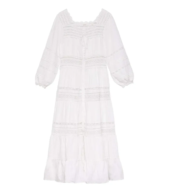 Dresses Women DEN Santina Dress Salt Dresses Women DEN Santina Dress Salt
