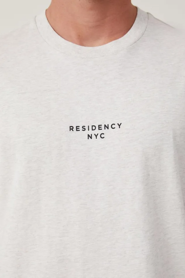 Easy TShirt Oatmeal Marleresidency Nyc Men Cotton On Tees and Tanks Easy TShirt Oatmeal Marleresidency Nyc Men Cotton On Tees and Tanks