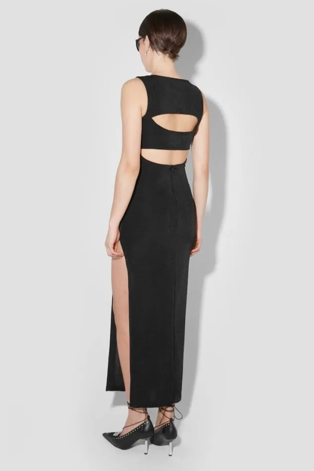 Elena Tank Maxi Dress Black Women MISBHV Dresses
