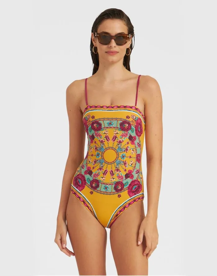 Elle Swimsuit Zodiac Place Marigold Women La Double J Swimwear