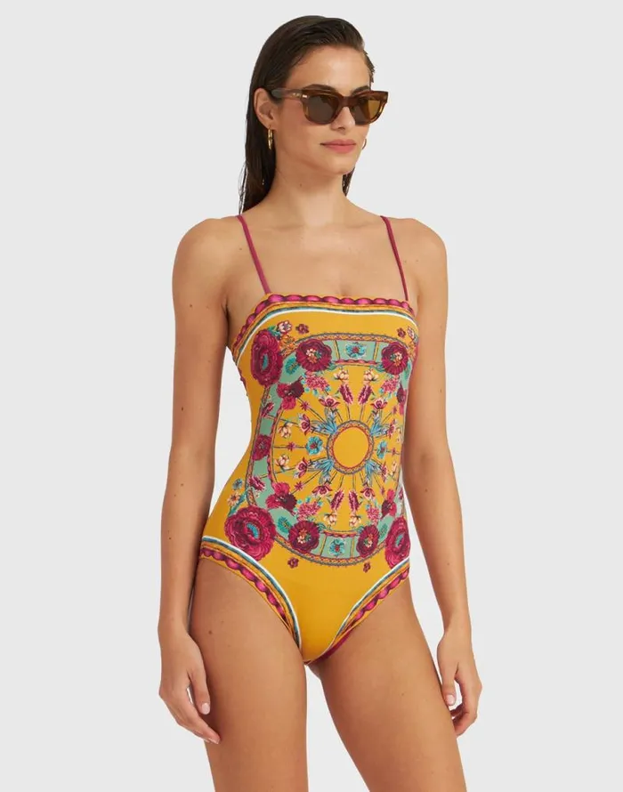 Elle Swimsuit Zodiac Place Marigold Women La Double J Swimwear Elle Swimsuit Zodiac Place Marigold Women La Double J Swimwear