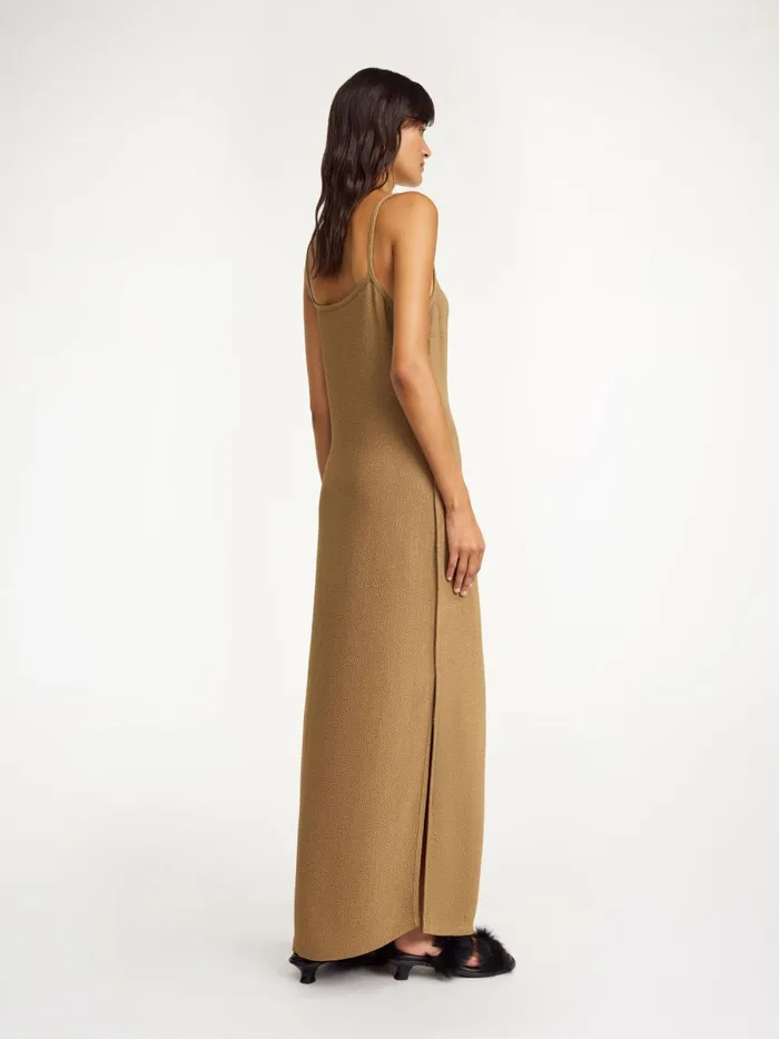 Ellionore Maxi Dress Light Brown Women By Malene Birger Dresses