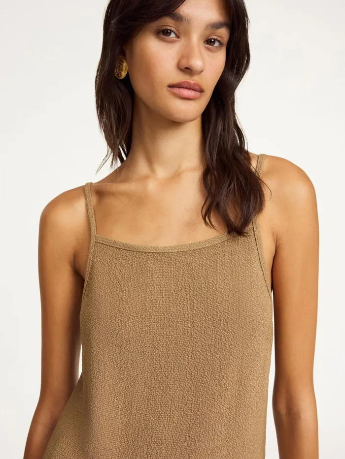 Ellionore Maxi Dress Light Brown Women By Malene Birger Dresses