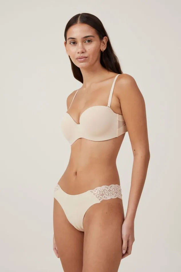 Everyday Strapless Lightly Lined TShirt Bra Frappe Women Cotton On Bras