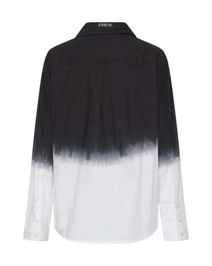 FADE OUT TUXEDO SHIRT Women One Teaspoon Shirts FADE OUT TUXEDO SHIRT Women One Teaspoon Shirts