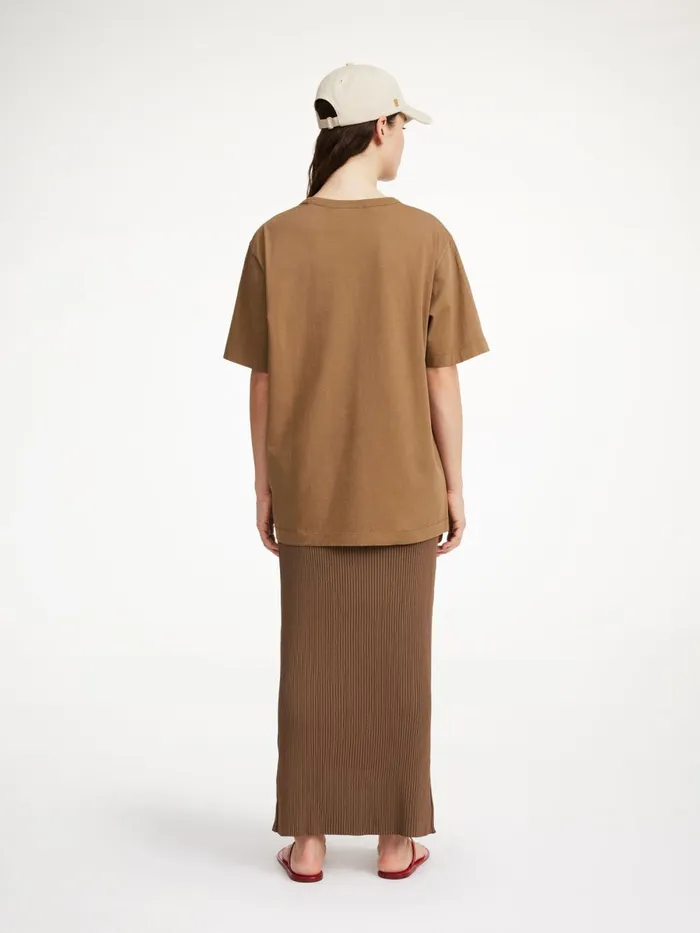 Fayeh Organic Cotton TShirt Shitake Women By Malene Birger Tops and Blouses