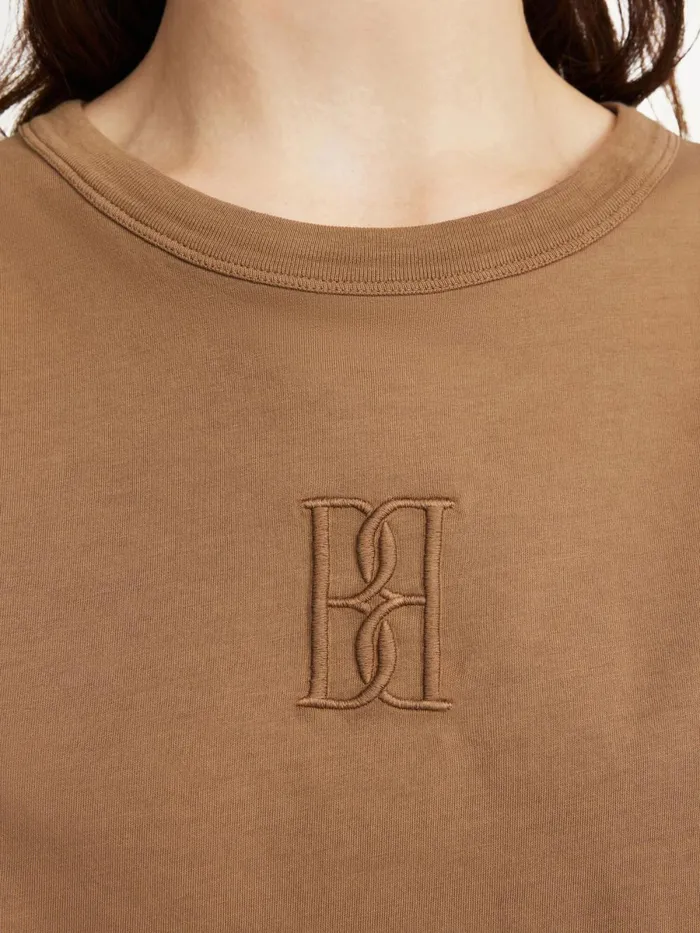 Fayeh Organic Cotton TShirt Shitake Women By Malene Birger Tops and Blouses