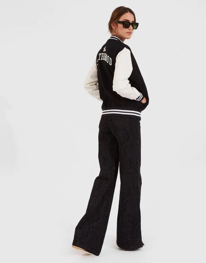 Flare Jeans Corte Black Women La Double J Shorts and Pants Flare Jeans Corte Black Women La Double J Shorts and Pants