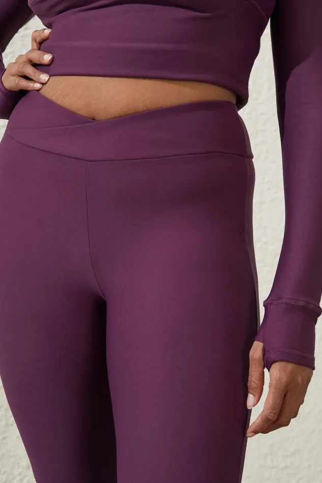 Fleece Lined Full Length Flare Pickled Beet Women Cotton On Pants