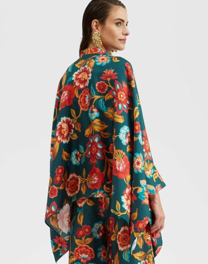 Foulard Shirt Hottie Emerald Women La Double J Shirts and Tops Foulard Shirt Hottie Emerald Women La Double J Shirts and Tops