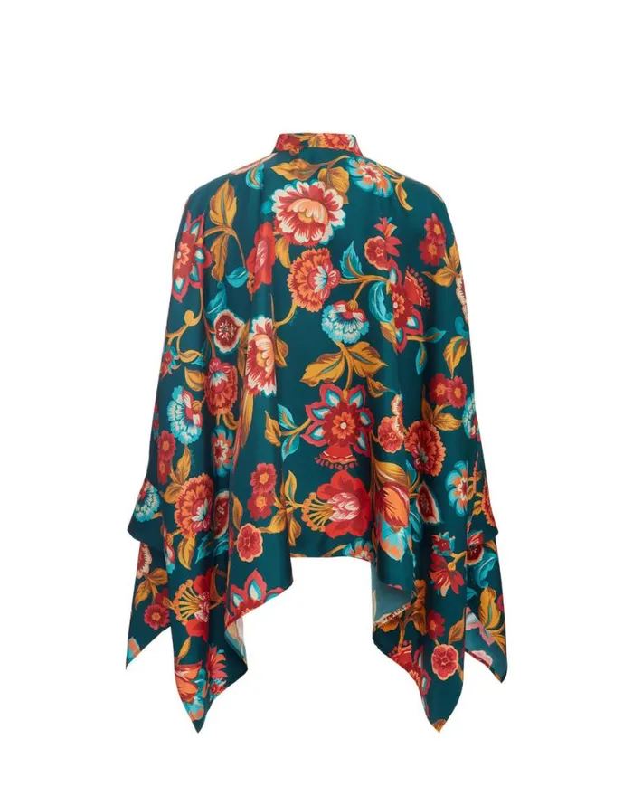 Foulard Shirt Hottie Emerald Women La Double J Shirts and Tops Foulard Shirt Hottie Emerald Women La Double J Shirts and Tops