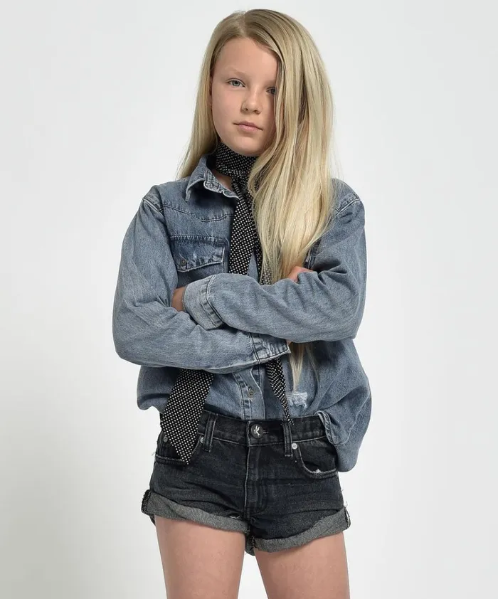 FOX BLACK KIDS BANDIT SHORTS Kids One Teaspoon Kids