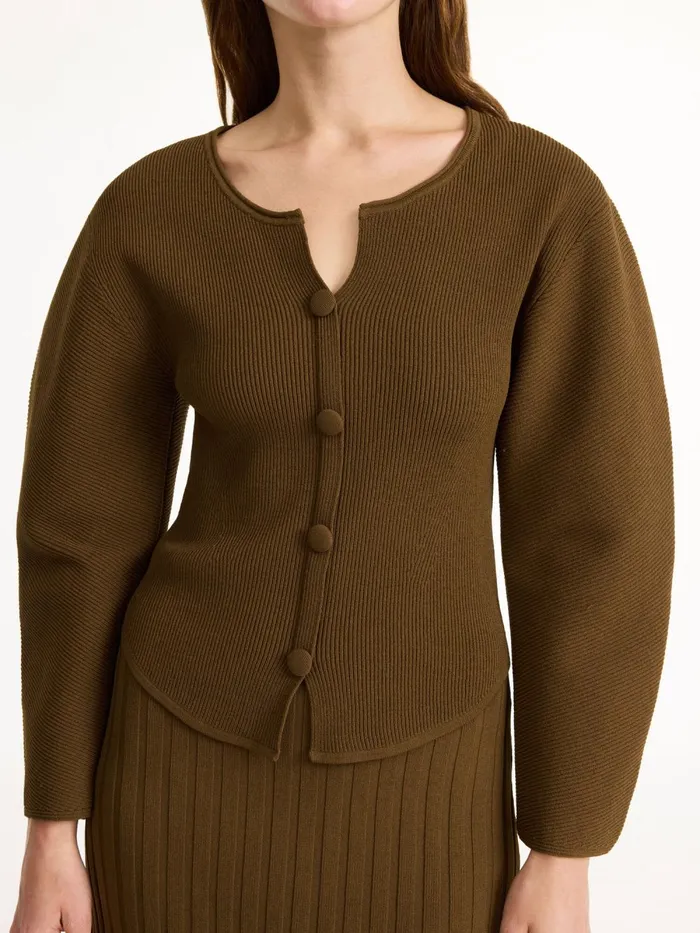 Francinas Sweater Shitake Women By Malene Birger Knitwear