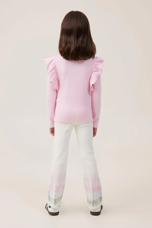 Francine Flare Pant Rainbow Tie Dye Girls Cotton On Leggings Pants and Jeans Francine Flare Pant Rainbow Tie Dye Girls Cotton On Leggings Pants and Jeans