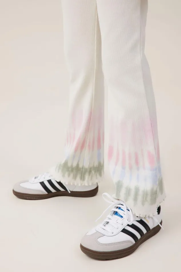 Francine Flare Pant Rainbow Tie Dye Girls Cotton On Leggings Pants and Jeans Francine Flare Pant Rainbow Tie Dye Girls Cotton On Leggings Pants and Jeans