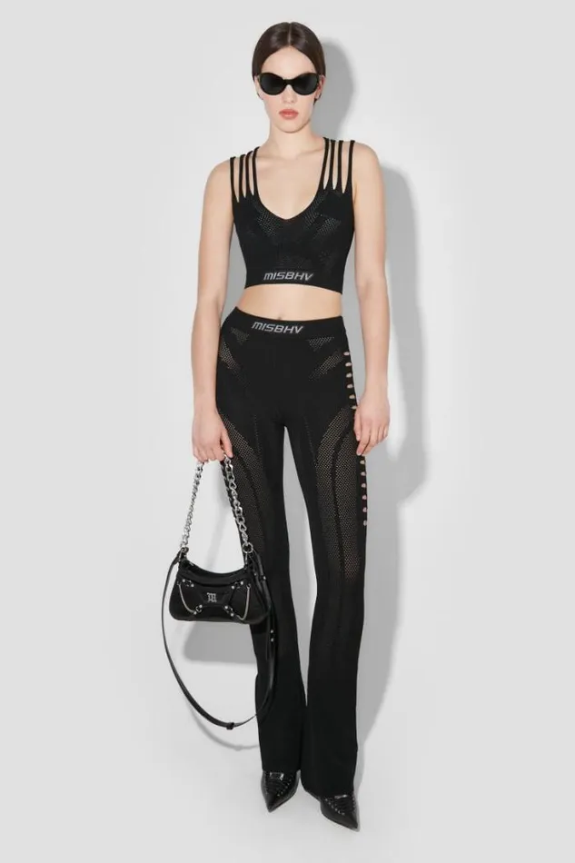 Future Sport Mesh Top Black Women MISBHV Tops