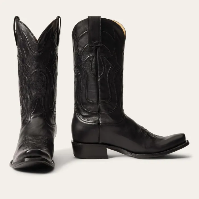 Garrett Boots Black Men Stetson Western