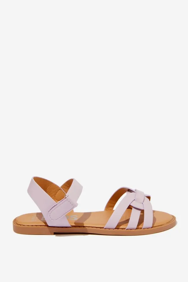 Georgie Cross Over Sandal Lilac Drop Girls Cotton On Flats and Sandals Georgie Cross Over Sandal Lilac Drop Girls Cotton On Flats and Sandals