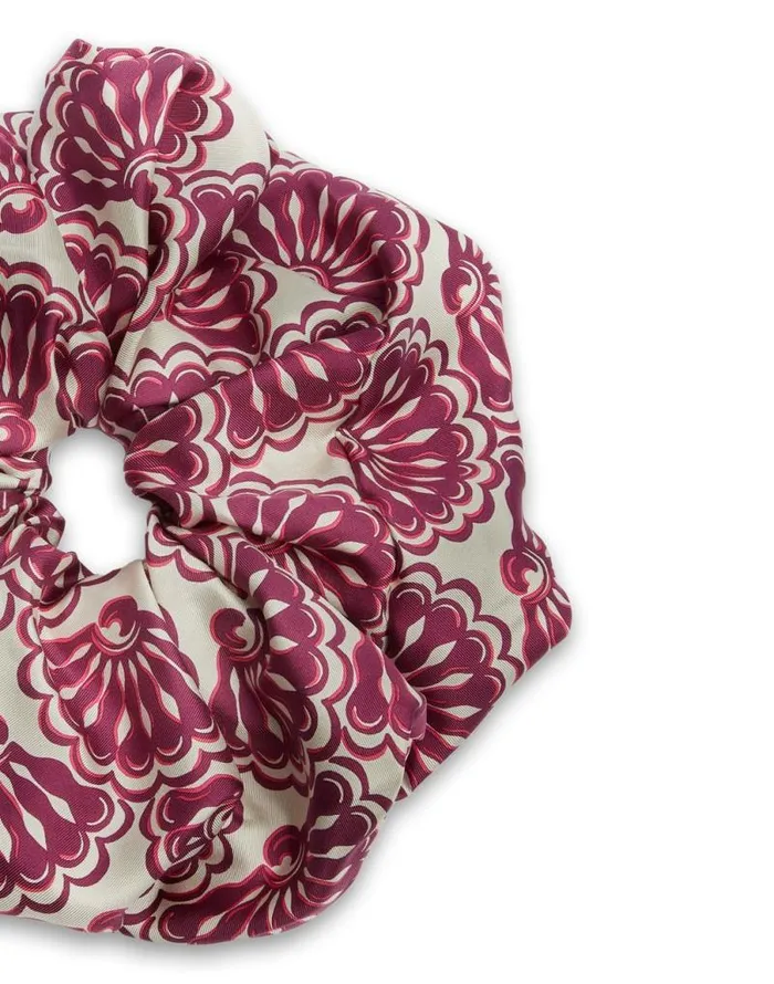 Giga Scrunchie Fans Purple Women La Double J Hair Accessories Giga Scrunchie Fans Purple Women La Double J Hair Accessories