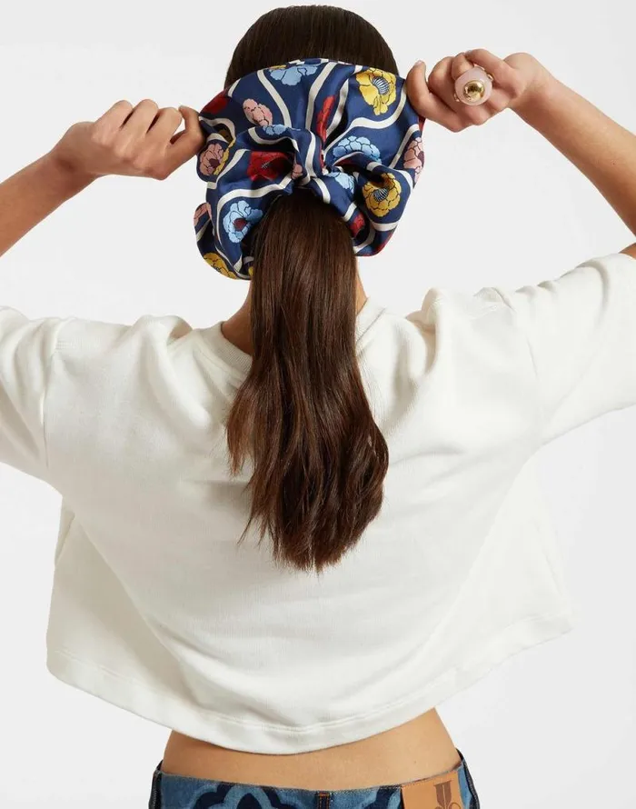 Giga Scrunchie Whitsun Blue Women La Double J Hair Accessories
