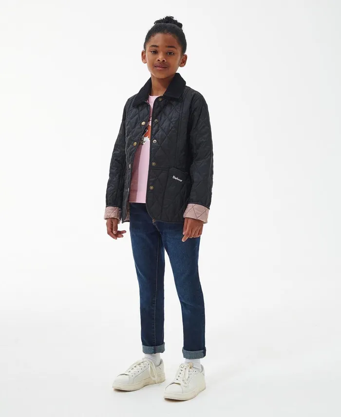 Girls Quilted Jackets Barbour Summer Liddesdale Quilted Jacket Navygardenia Girls Quilted Jackets Barbour Summer Liddesdale Quilted Jacket Navygardenia