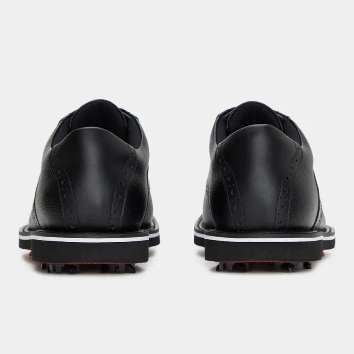 Golf Shoes Men GFORE GALLIVANTER GLOCK PEBBLE LEATHER SADDLE GOLF SHOE Onyx