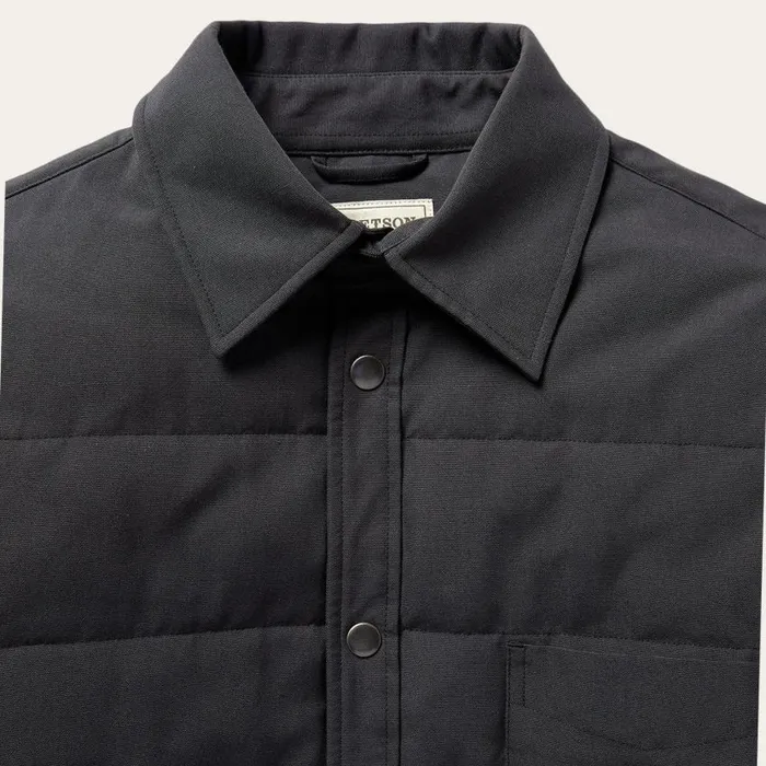 Grey Down Jacket Grey Men Stetson Jackets