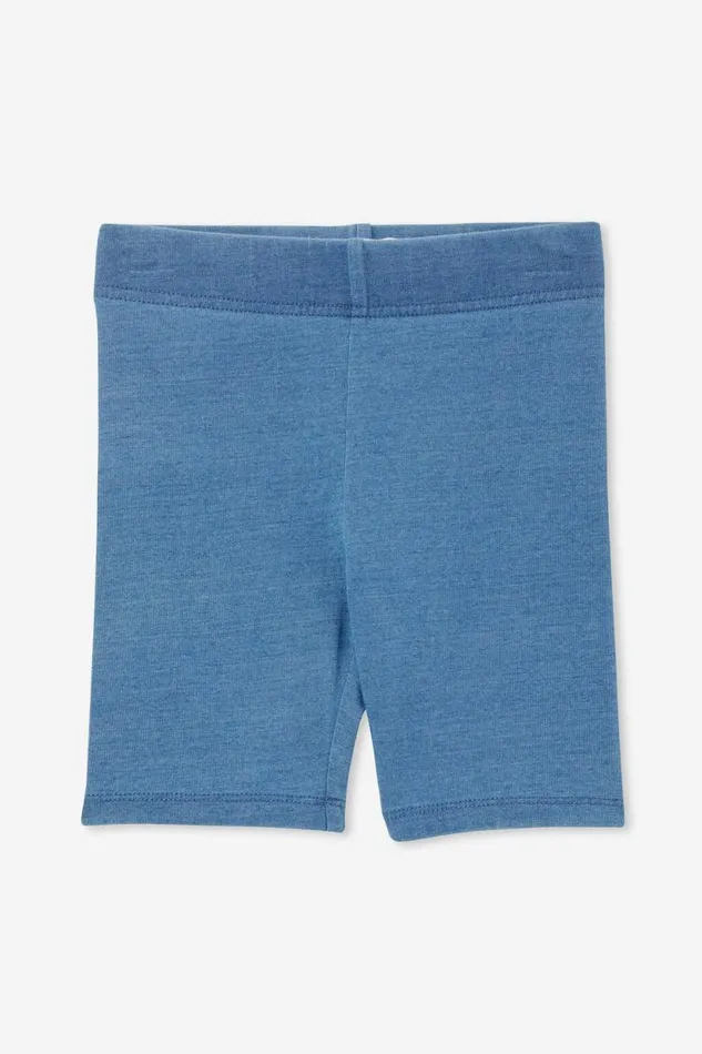 Hailey Bike Short Mid Wash Girls Cotton On Shorts Skirts and Playsuits