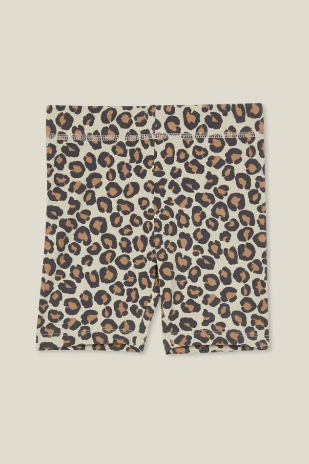 Hailey Bike Short Rainy Dayleo Leopard Girls Cotton On Shorts Skirts and Playsuits Hailey Bike Short Rainy Dayleo Leopard Girls Cotton On Shorts Skirts and Playsuits