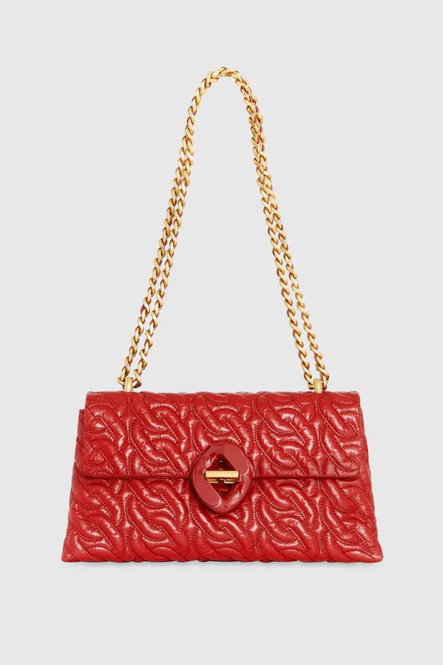 Handbags Crossbody Bags Rebecca Minkoff Double Gusset Crossbody With Chain Quilt Chili Handbags Crossbody Bags Rebecca Minkoff Double Gusset Crossbody With Chain Quilt Chili