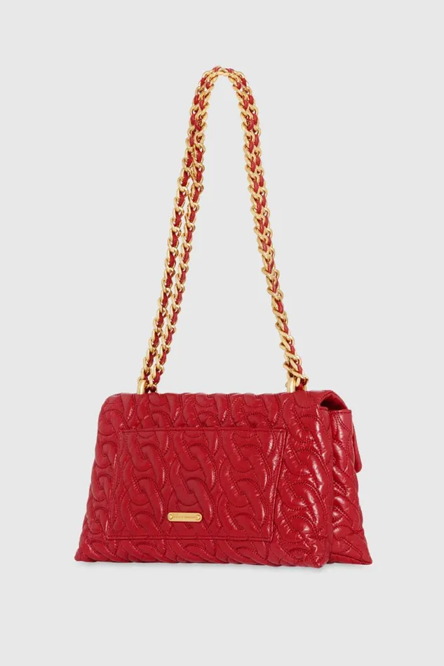 Handbags Crossbody Bags Rebecca Minkoff Double Gusset Crossbody With Chain Quilt Chili Handbags Crossbody Bags Rebecca Minkoff Double Gusset Crossbody With Chain Quilt Chili