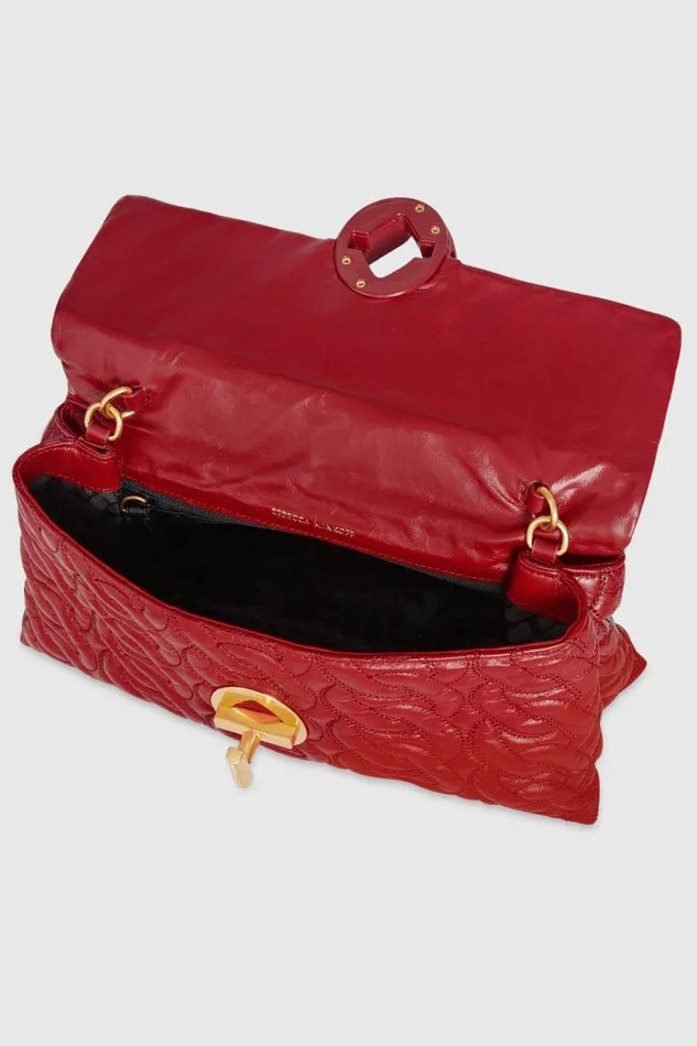 Handbags Crossbody Bags Rebecca Minkoff Double Gusset Crossbody With Chain Quilt Chili Handbags Crossbody Bags Rebecca Minkoff Double Gusset Crossbody With Chain Quilt Chili