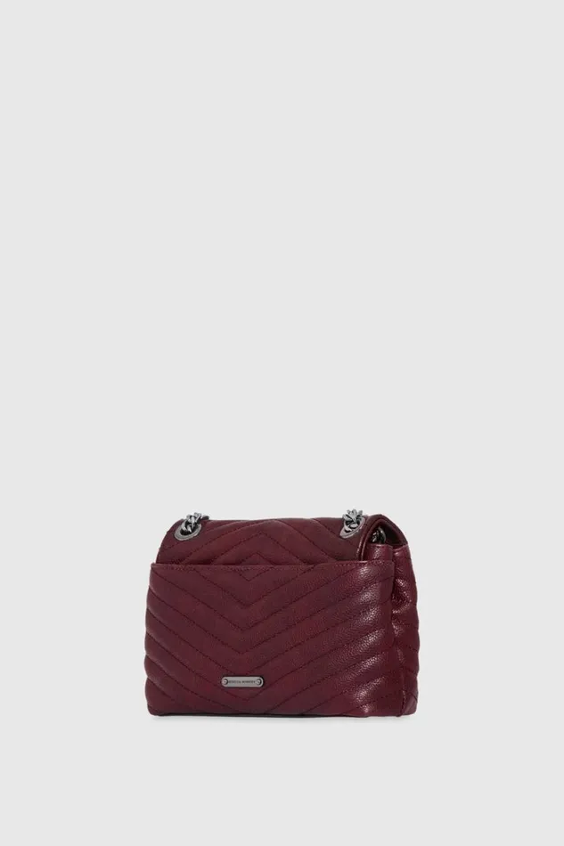 Handbags Crossbody Bags Rebecca Minkoff Edie Crossbody Garnetgunmetal