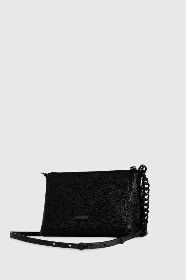 Handbags Crossbody Bags Rebecca Minkoff Megan Crossbody Blackblack Shellac