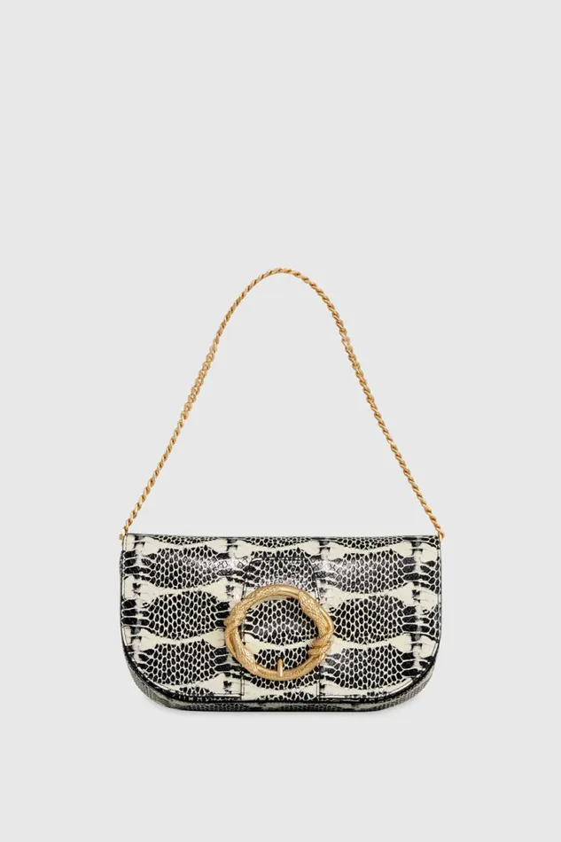 Handbags Crossbody Bags Rebecca Minkoff Snake Ring Crossbody Blackwhite Snake Handbags Crossbody Bags Rebecca Minkoff Snake Ring Crossbody Blackwhite Snake