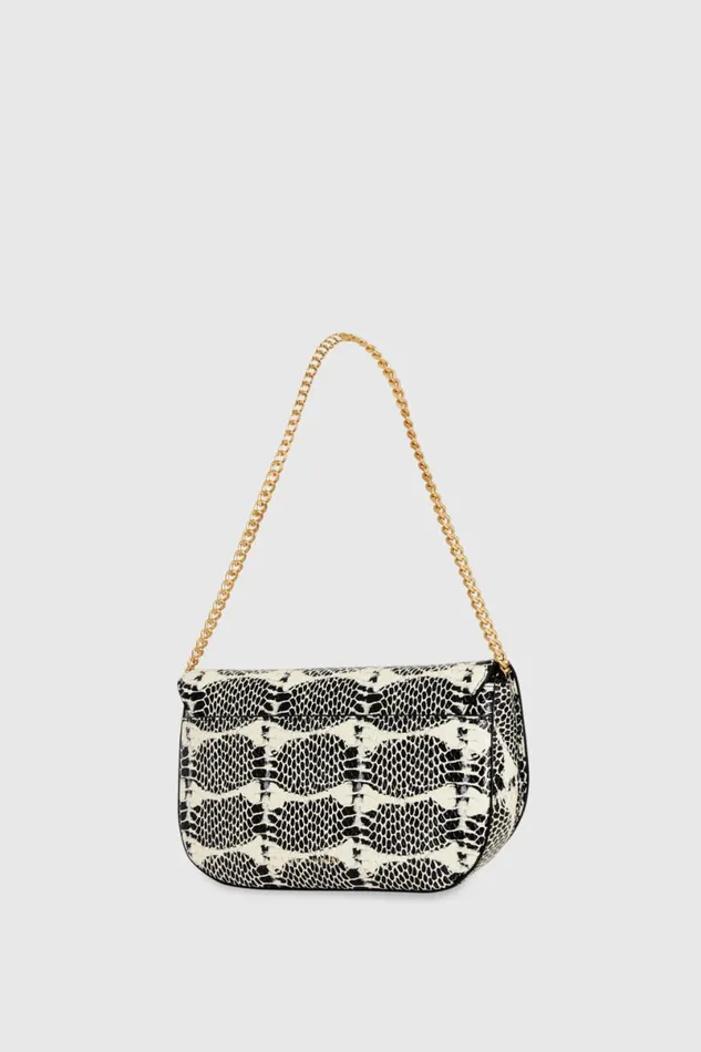 Handbags Crossbody Bags Rebecca Minkoff Snake Ring Crossbody Blackwhite Snake Handbags Crossbody Bags Rebecca Minkoff Snake Ring Crossbody Blackwhite Snake