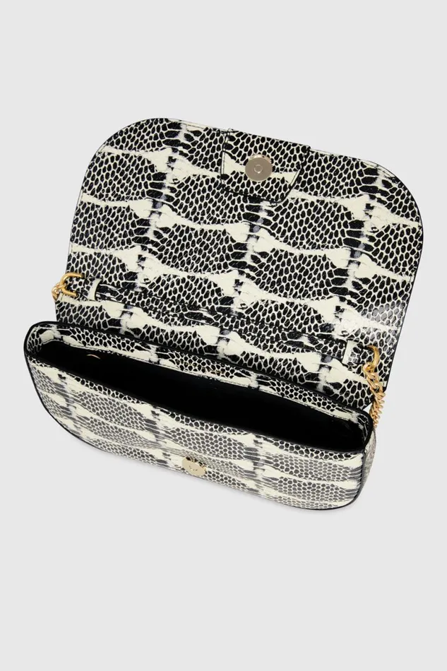 Handbags Crossbody Bags Rebecca Minkoff Snake Ring Crossbody Blackwhite Snake Handbags Crossbody Bags Rebecca Minkoff Snake Ring Crossbody Blackwhite Snake