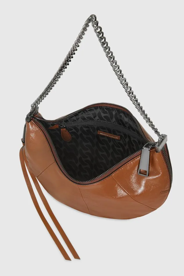 Handbags Crossbody Bags Rebecca Minkoff Zip Around Crossbody Rochergunmetal