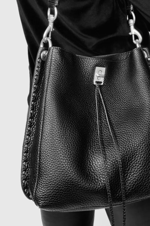 Handbags Shoulder Bags Rebecca Minkoff Darren Shoulder Bag Porcinigunmetal