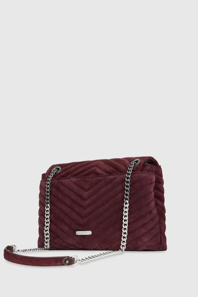 Handbags Shoulder Bags Rebecca Minkoff Edie Flap Shoulder With Celestial Studs Garnet Handbags Shoulder Bags Rebecca Minkoff Edie Flap Shoulder With Celestial Studs Garnet