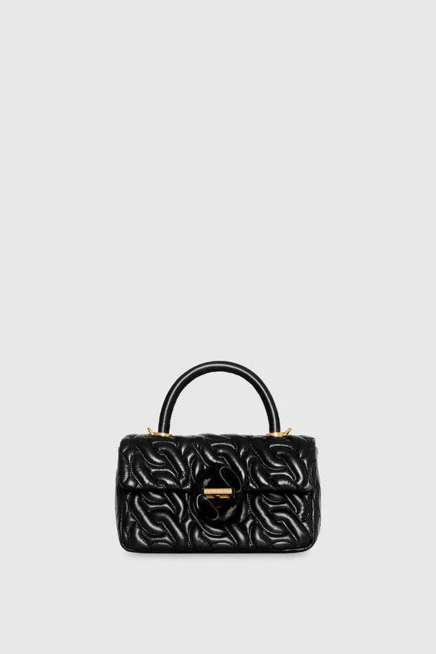 Handbags Top Handle Bags Rebecca Minkoff Top Handle Crossbody With Chain Quilt Blackantique Brass Handbags Top Handle Bags Rebecca Minkoff Top Handle Crossbody With Chain Quilt Blackantique Brass