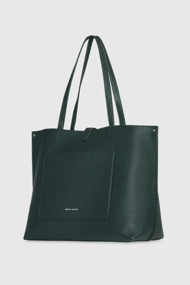 Handbags Tote Bags Rebecca Minkoff Megan Tote Deep Jadegunmetal