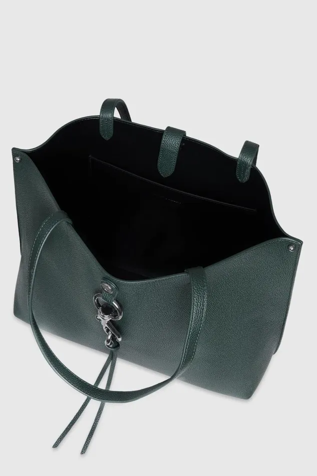 Handbags Tote Bags Rebecca Minkoff Megan Tote Deep Jadegunmetal