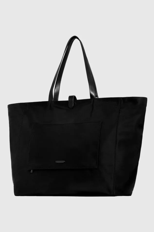 Handbags Tote Bags Rebecca Minkoff Weekender Tote Blackblack Shellac