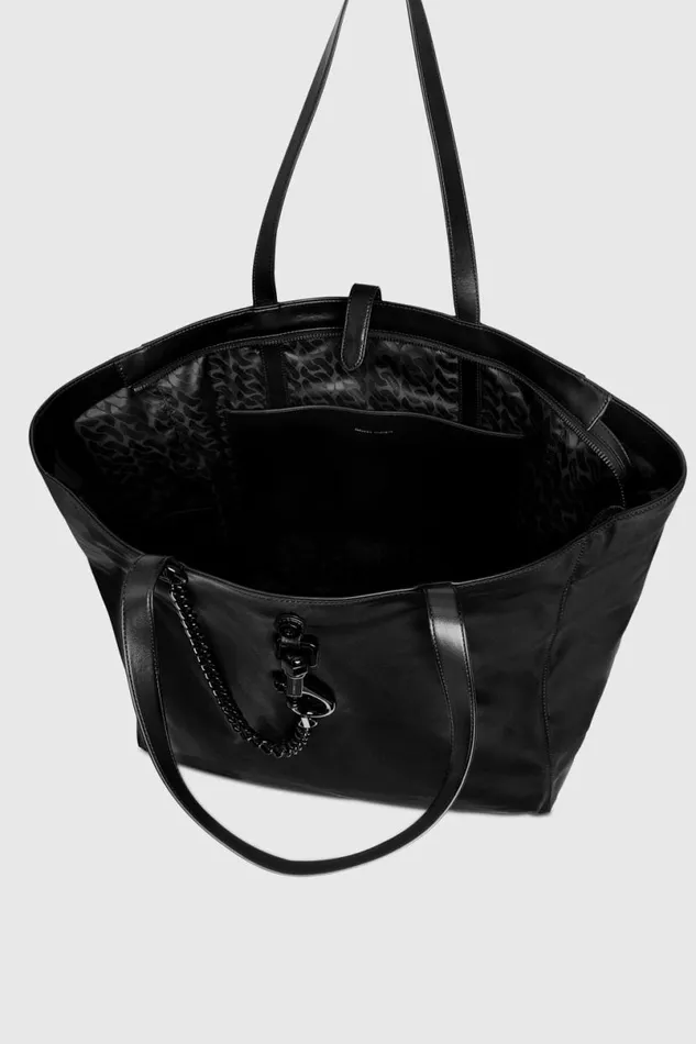 Handbags Tote Bags Rebecca Minkoff Weekender Tote Blackblack Shellac