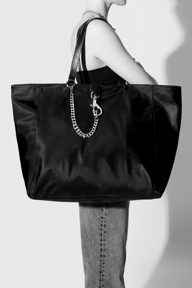 Handbags Tote Bags Rebecca Minkoff Weekender Tote Blackblack Shellac