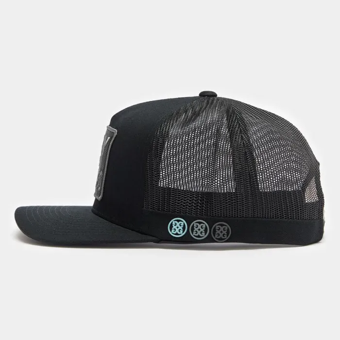 Hats Men GFORE PRAY FOR BIRDIES COTTON TWILL TRUCKER HAT Onyx Hats Men GFORE PRAY FOR BIRDIES COTTON TWILL TRUCKER HAT Onyx