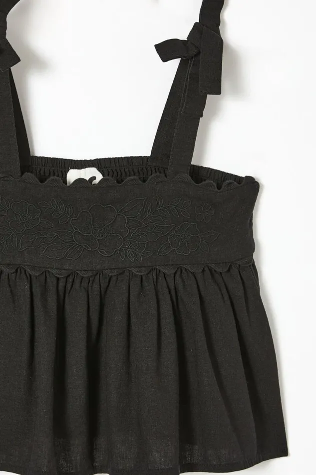 Havana Sleeveless Top Black Girls Cotton On Tops and TShirts