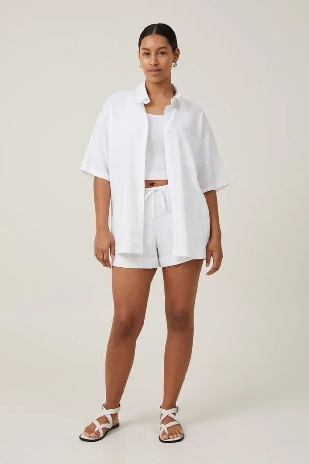 Haven Short White Women Cotton On Shorts