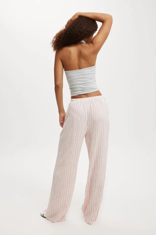 Haven Wide Leg Pant Jacqui Stripe Women Cotton On Pants